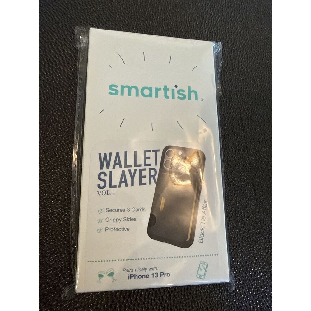 Smartish Wallet slayer Vol.1 iPhone 13 Pro VT21x-Black